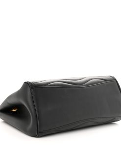 Alternative view of LOUIS VUITTON Calfskin New Wave Chain Tote Black