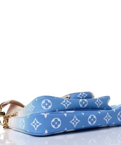 Alternative view of LOUIS VUITTON  Monogram Giant By The Pool Multi Pochette Accessories Blue