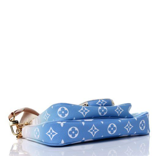 LOUIS VUITTON  Monogram Giant By The Pool Multi Pochette Accessories Blue - Image 2