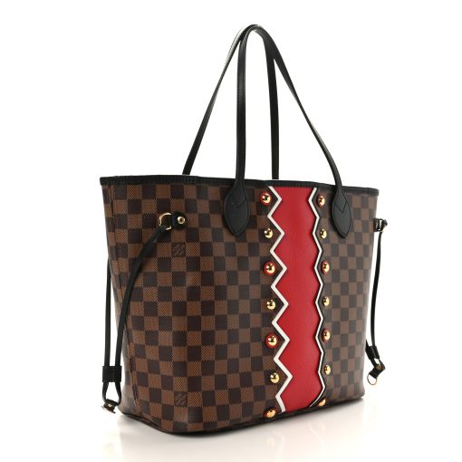 LOUIS VUITTON Damier Ebene Karakoram Neverfull MM - Image 4