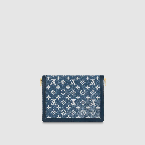 Louis Vuitton Dauphine MM Bag Monogram Denim - Image 3