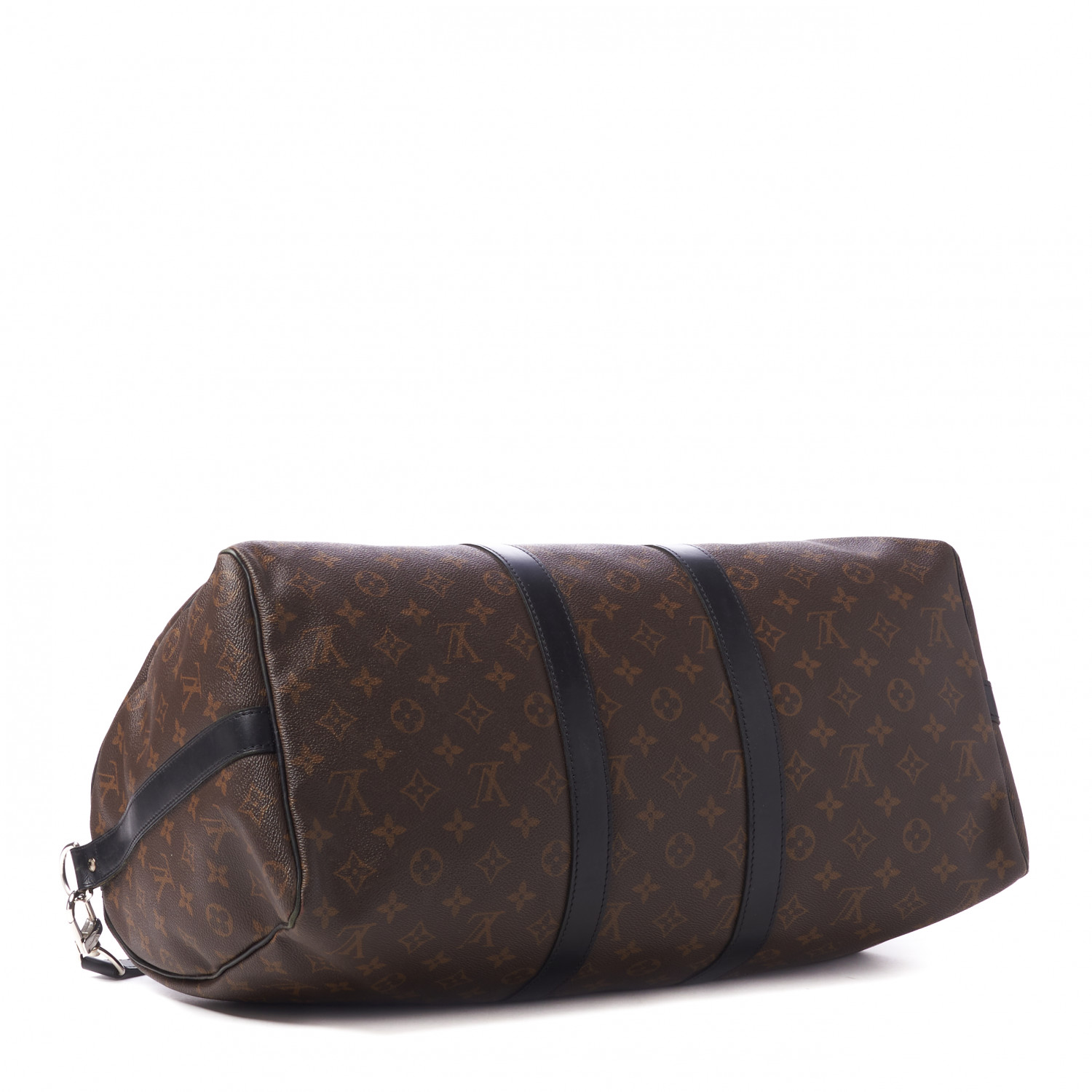 LOUIS VUITTON Monogram Macassar Keepall Bandouliere 45 - Image 4