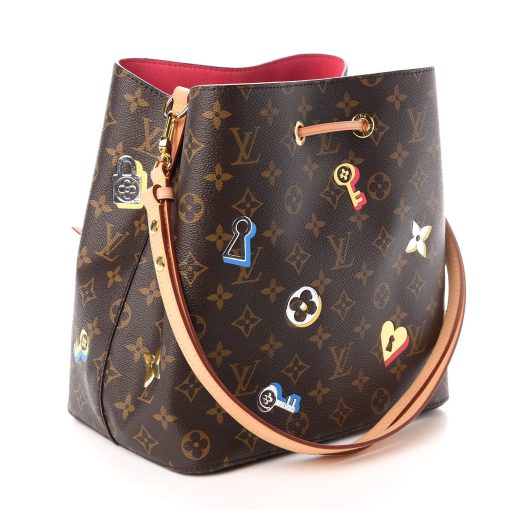 LOUIS VUITTON Monogram Love Lock Neonoe - Image 2