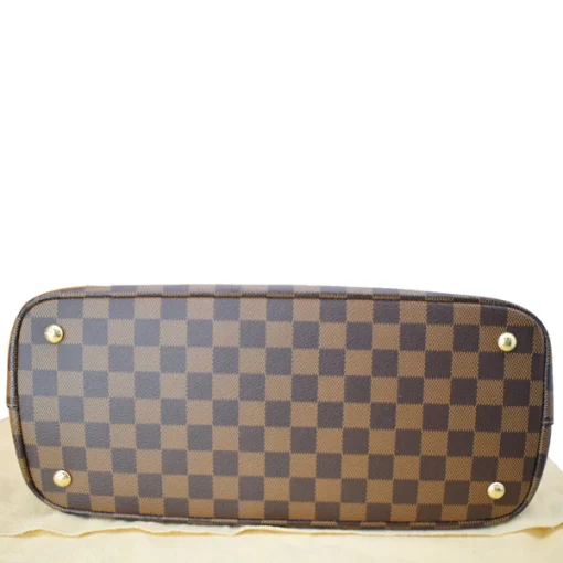 LOUIS VUITTON  Kensington Damier Ebene Tote Brown Bag - Image 3