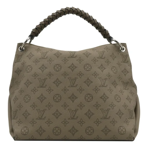 LOUIS VUITTON Beaubourg Mahina MM Leather Hobo Bag - Image 2