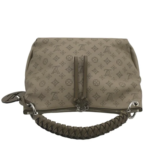 LOUIS VUITTON Beaubourg Mahina MM Leather Hobo Bag - Image 3