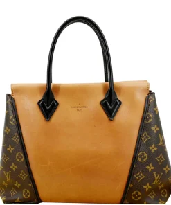 LOUIS VUITTON W PM Monogram Cuir Orfevre
