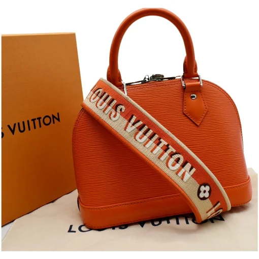 LOUIS VUITTON Alma BB Jacquard Epi Leather Crossbody Bag - Image 5