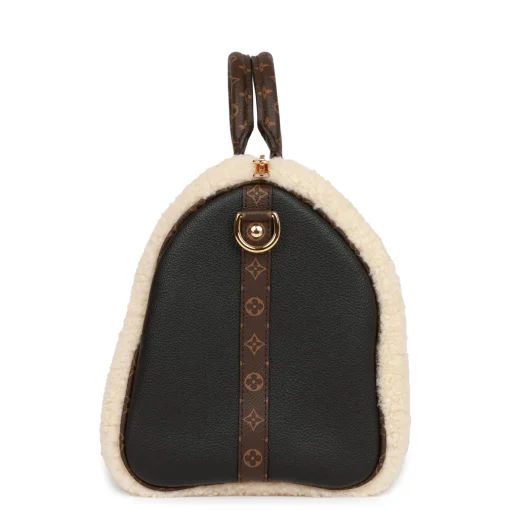 LOUIS VUITTON TEDDY SHEARLING SPEEDY 25 BANDOULIERE - Image 3