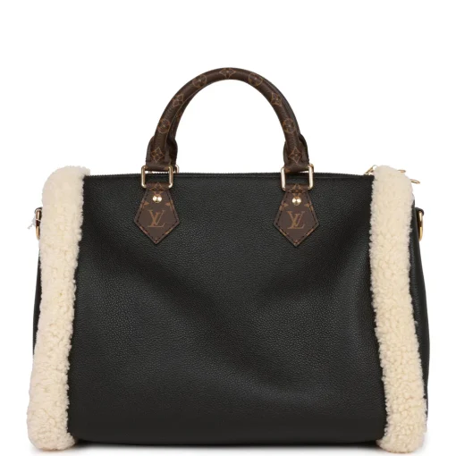 LOUIS VUITTON TEDDY SHEARLING SPEEDY 25 BANDOULIERE - Image 4