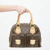 LV Brown & Gold Manhattan Monogram Bag
