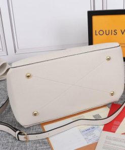 Alternative view of Louis Vuitton Monogram Empreinte Leather Maida Hobo White