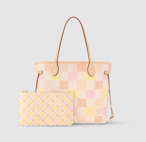 LOUIS VUITTON Neverfull MM Tote Bag Pouch N40668