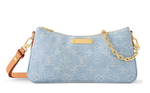 Louis Vuitton Liv Pochette Sky Blue Denim