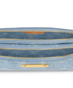 Alternative view of Louis Vuitton Liv Pochette Sky Blue Denim