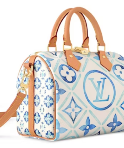Louis Vuitton Speedy Bandouliere 25 Lagoon Blue