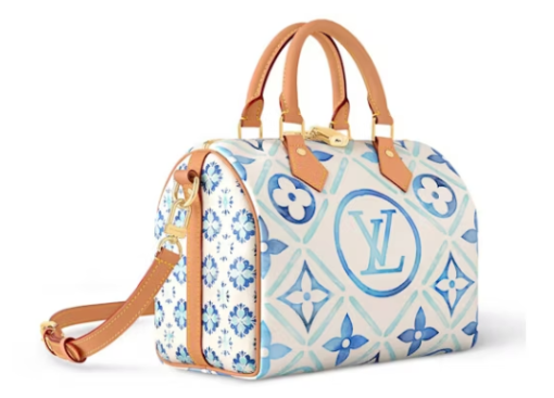 Louis Vuitton Speedy Bandouliere 25 Lagoon Blue