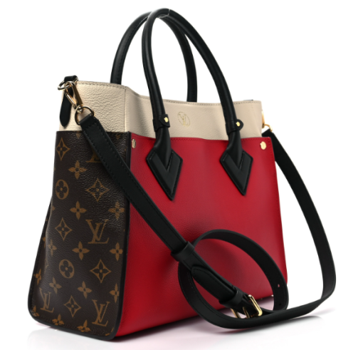 LOUIS VUITTON Calfskin Monogram On My Side Pirate red - Image 2