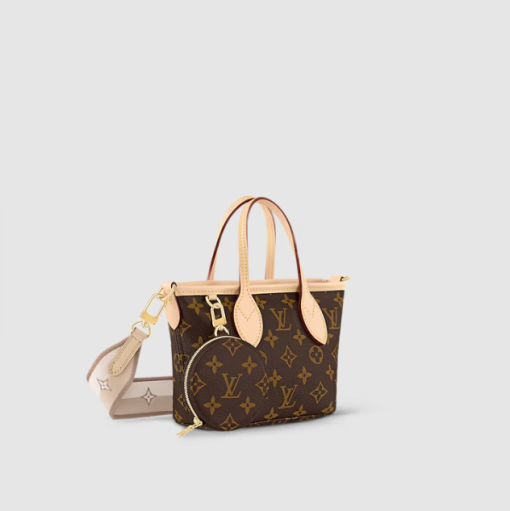 LOUIS VUITTON Monogram Neverfull BB Beige - Image 3
