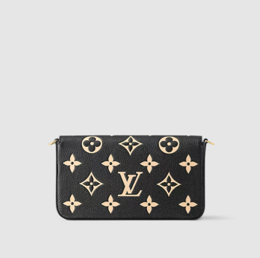 Louis Vuitton Felicie Pouch Black - Image 3