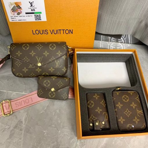 Louis Vuitton Felicie 4 in 1 Set with Box - Image 4