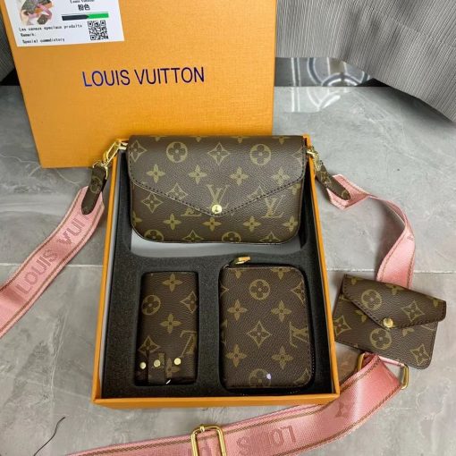 Louis Vuitton Felicie 4 in 1 Set with Box - Image 2