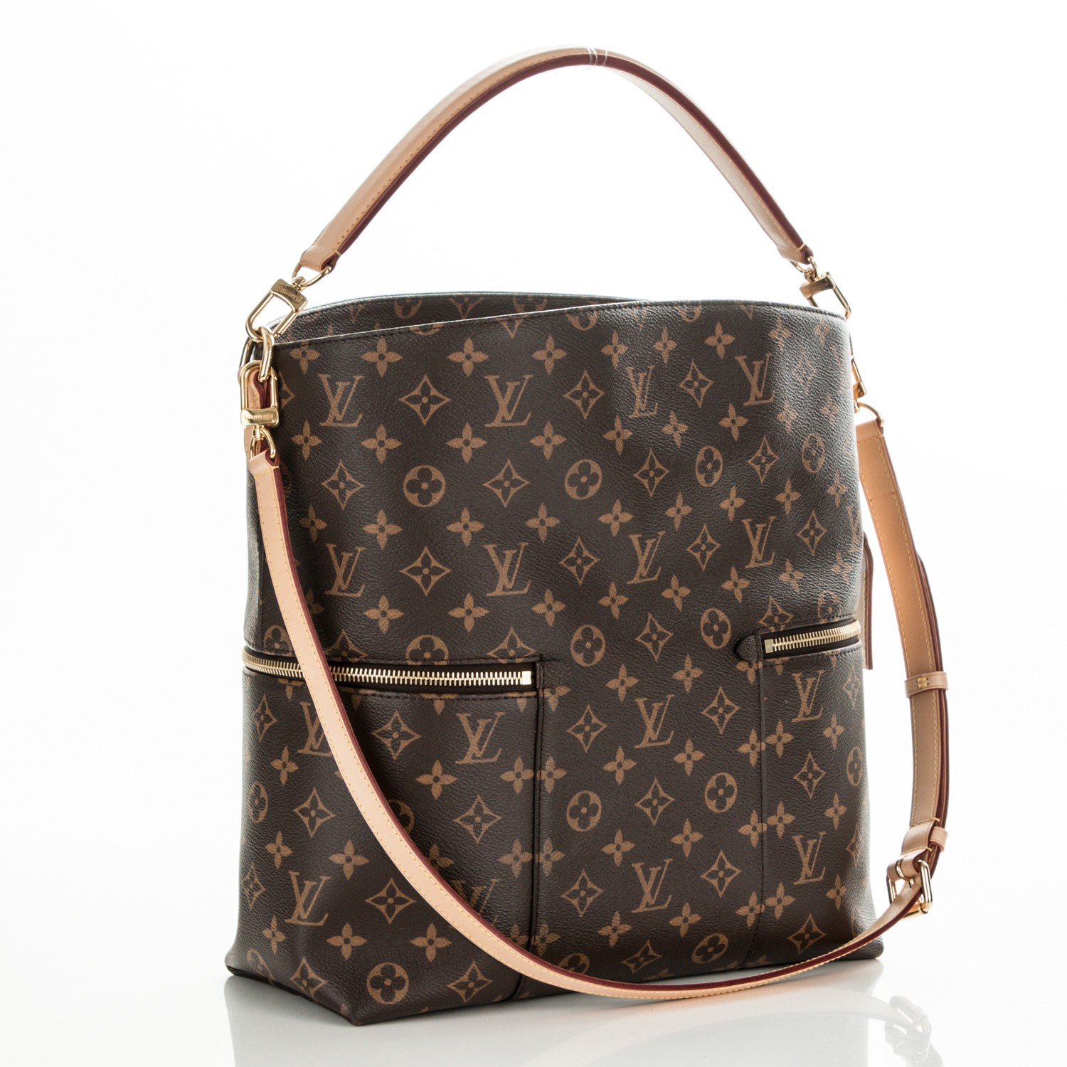 LOUIS VUITTON Monogram Melie Hobo Shoulder Bag - Image 3