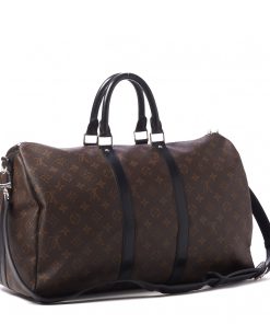 Alternative view of LOUIS VUITTON Monogram Macassar Keepall Bandouliere 45