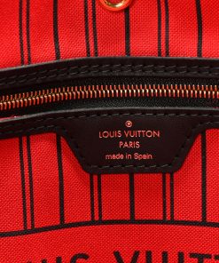 Alternative view of LOUIS VUITTON Damier Ebene Karakoram Neverfull MM