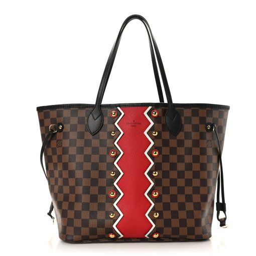 LOUIS VUITTON Damier Ebene Karakoram Neverfull MM - Image 5