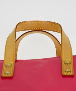 Alternative view of LOUIS VUITTON Fuchsia Monogram Vernis Reade PM Tote Bag