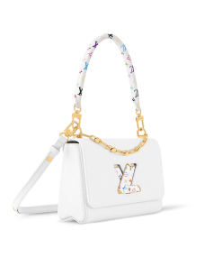Alternative view of Louis Vuitton M13678 LV x TM Twist MM Slim White