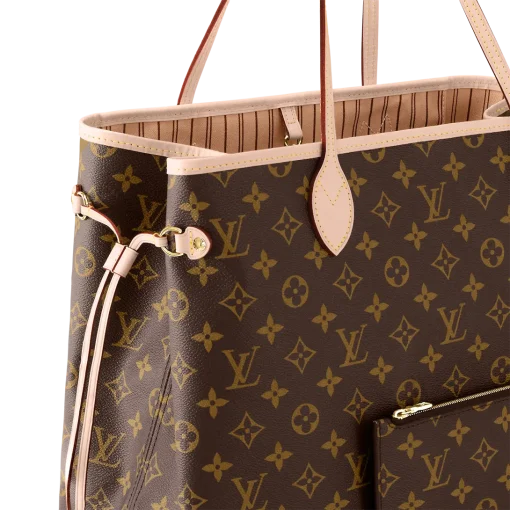 Louis Vuitton Neverfull Monogram 100% Cowhide Leather - Image 5