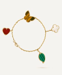 Van Cleef & Arpels Inspired Lucky Alhambra bracelet 4 motifs