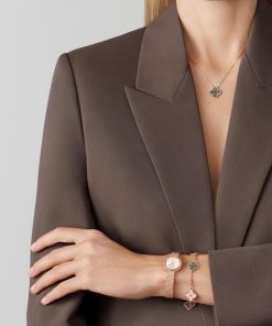 Van Cleef & Arpels Inspired Vintage Alhambra Bracelet 5 motifs