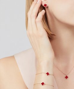 Van Cleef & Arpels Inspired Sweet Alhambra Bracelet