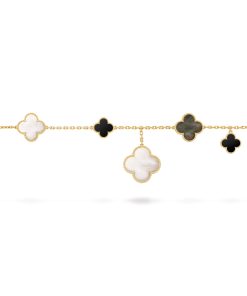 Van Cleef & Arpels Inspired Magic Alhambra bracelet 5 motifs