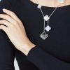 Van Cleef & Arpels Inspired Magic Alhambra Necklace 6 Motifs