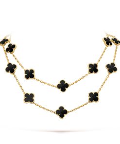 Van Cleef & Arpels Inspired Vintage Long Necklace