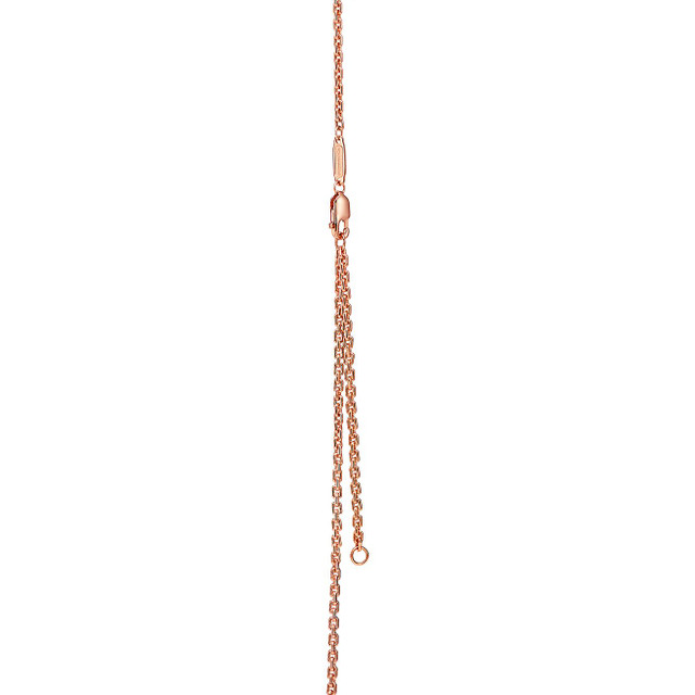 Tiffany Inspired Tiffany Lock Small Pendant in Rose Gold