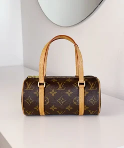 LV Vintage Papillon 19 Handbag Crossbody Bag